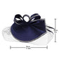 Fascinator Hat – Luxury Satin Church Hat for Ascot Races, Derby, Themed Parties & Bridal Headband