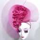 Beautiful Fascinator Hat for Women – Elegant Wedding Pillbox Cap & Formal Headpiece