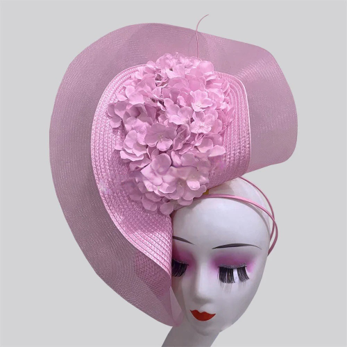 Beautiful Fascinator Hat for Women – Elegant Wedding Pillbox Cap & Formal Headpiece