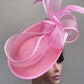 Femme Mariage Fascinator Hat – Elegant Feather Headpiece for Women, Formal Wedding, Church, Tea Party & Kentucky Derby