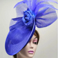 Elegant Flower Fascinator Hat – Women's Pillbox Cap, Kentucky Derby & Wedding Headpiece with Mesh & Millinery Design