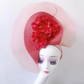 Beautiful Fascinator Hat for Women – Elegant Wedding Pillbox Cap & Formal Headpiece