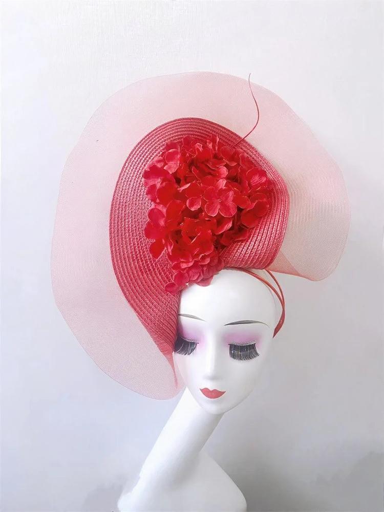 Beautiful Fascinator Hat for Women – Elegant Wedding Pillbox Cap & Formal Headpiece