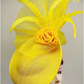 Elegant Flower Fascinator Hat – Women's Pillbox Cap, Kentucky Derby & Wedding Headpiece with Mesh & Millinery Design