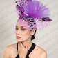 Fashion Butterfly Fascinator Hat – Elegant Wedding & Race Day Headpiece, Big Pillbox Cap for Ladies, Derby & Parties