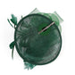 Women's Ascot Fascinator Hat – Reversible Feather & Mesh Headband with Clip for Kentucky Derby, Tea Parties & Photography