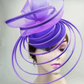 Royal Ascot Luxury Fascinator Hat – Elegant Women's Wedding & Formal Event Pillbox Headpiece with Mesh Millinery Design