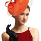 Fascinator Hat – Luxury Satin Church Hat for Ascot Races, Derby, Themed Parties & Bridal Headband