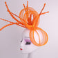 Women's Elegant Bow Fascinator – Feather Pillbox Hat with Veil for Weddings, Parties, Derby & Bridal Headwear