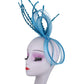 Women's Elegant Bow Fascinator – Feather Pillbox Hat with Veil for Weddings, Parties, Derby & Bridal Headwear