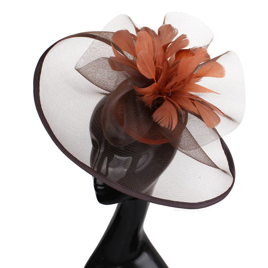 Purple Fascinator Hat for Women – Elegant Bow Headwear for Weddings, Kentucky Derby, Royal Ascot & Bridal Events