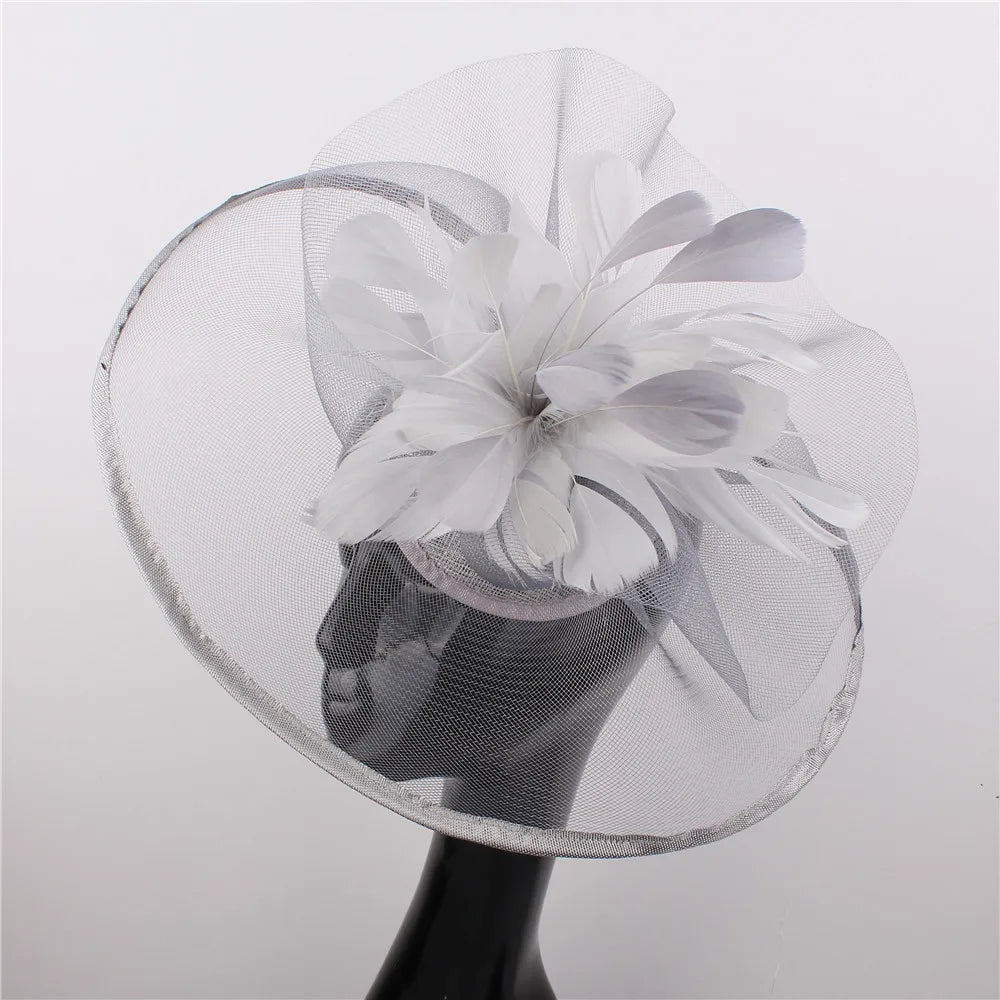 Purple Fascinator Hat for Women – Elegant Bow Headwear for Weddings, Kentucky Derby, Royal Ascot & Bridal Events