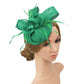 Faux Feather & Mesh Fascinator