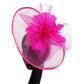 Purple Fascinator Hat for Women – Elegant Bow Headwear for Weddings, Kentucky Derby, Royal Ascot & Bridal Events