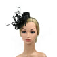 Celebrity Feather Fascinator Hat – Elegant Headwear for Halloween, Christmas, Kentucky Derby & Cocktail Tea Parties