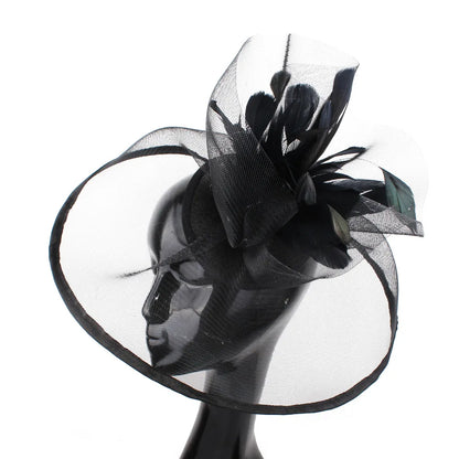 Purple Fascinator Hat for Women – Elegant Bow Headwear for Weddings, Kentucky Derby, Royal Ascot & Bridal Events