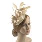 Celebrity Feather Fascinator Hat – Elegant Headwear for Halloween, Christmas, Kentucky Derby & Cocktail Tea Parties