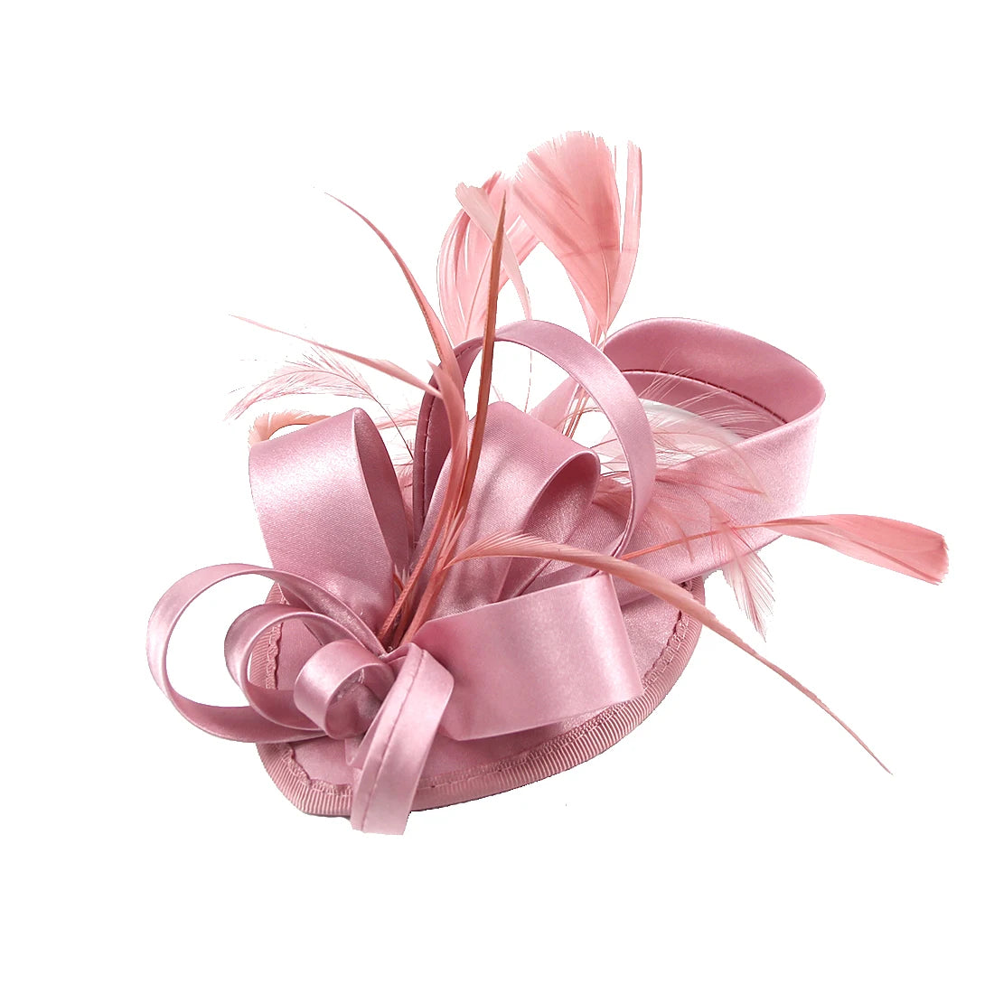 Celebrity Feather Fascinator Hat – Elegant Headwear for Halloween, Christmas, Kentucky Derby & Cocktail Tea Parties