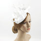 Celebrity Feather Fascinator Hat – Elegant Headwear for Halloween, Christmas, Kentucky Derby & Cocktail Tea Parties