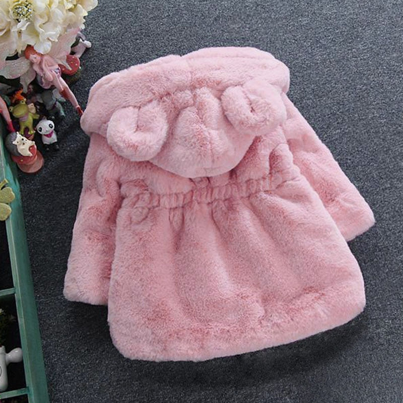 Fashion Hooded Coat for Girls