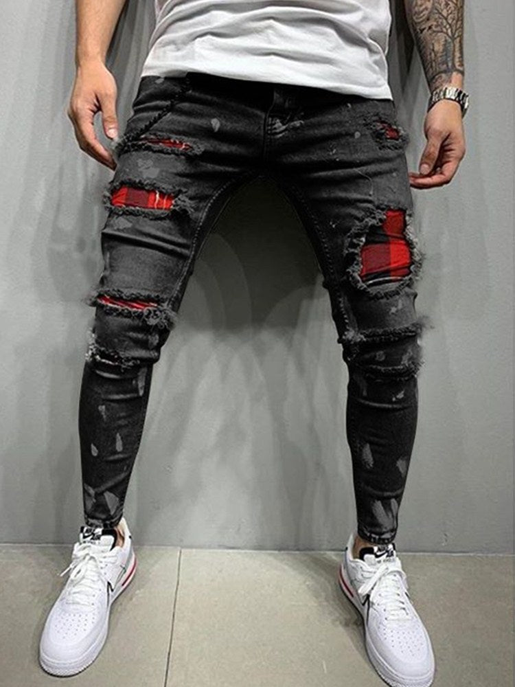 Denim Jogging Trousers