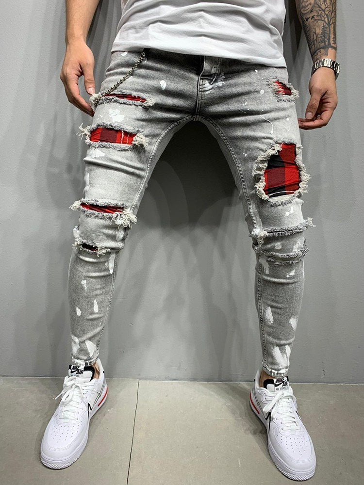 Denim Jogging Trousers