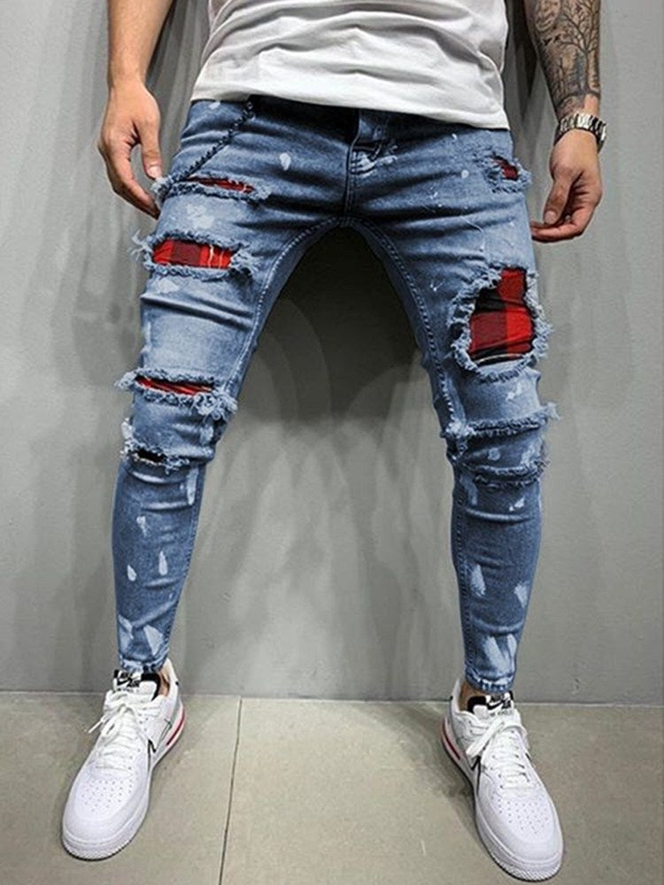 Denim Jogging Trousers