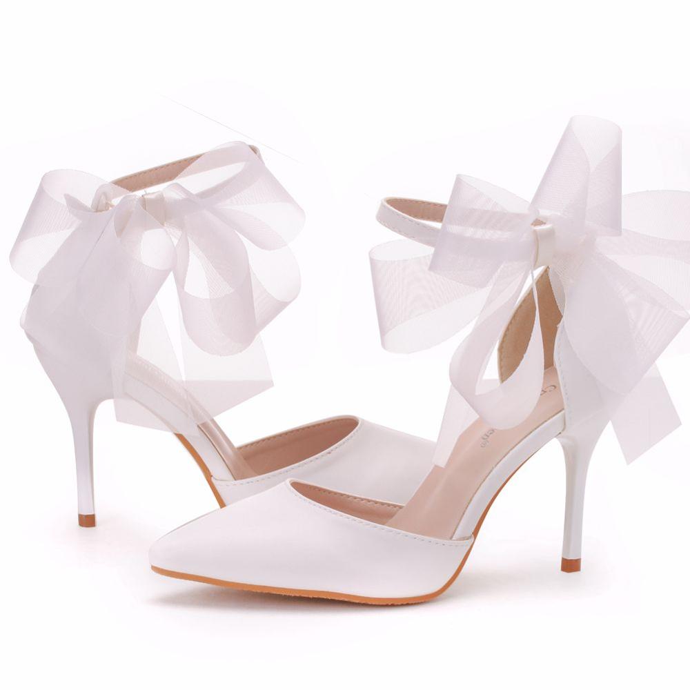 Satin Stiletto Elegant Ankle Strap Party Sandals