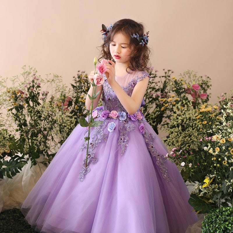 Elegant Dress for Wedding Flower Girl Dress