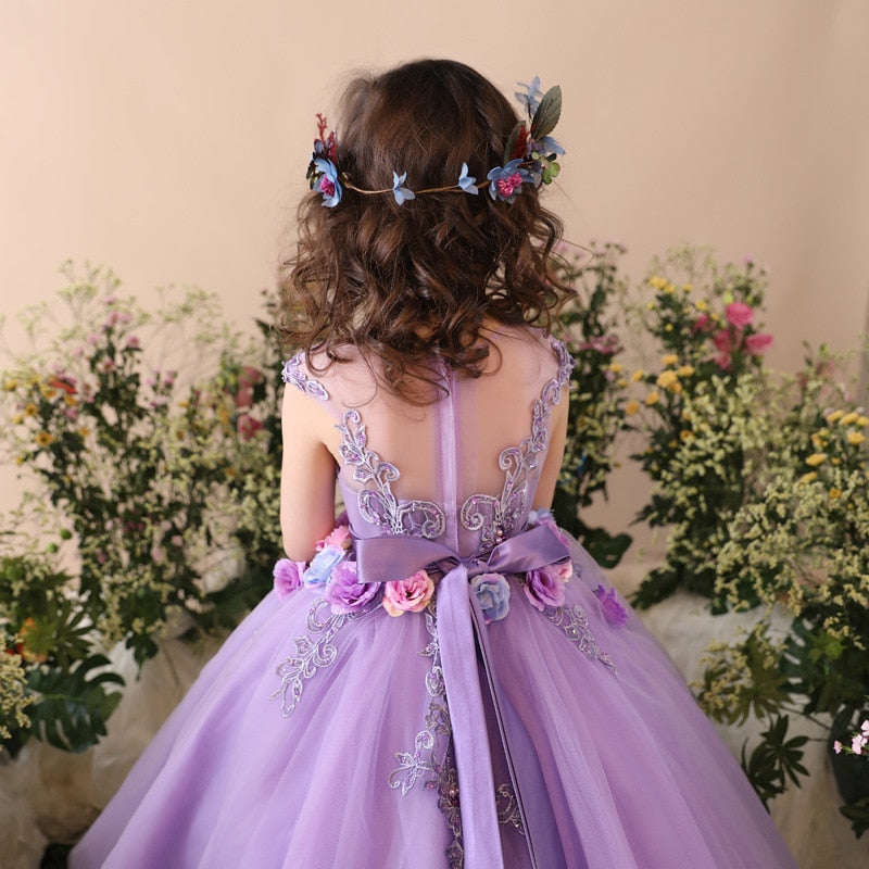 Elegant Dress for Wedding Flower Girl Dress