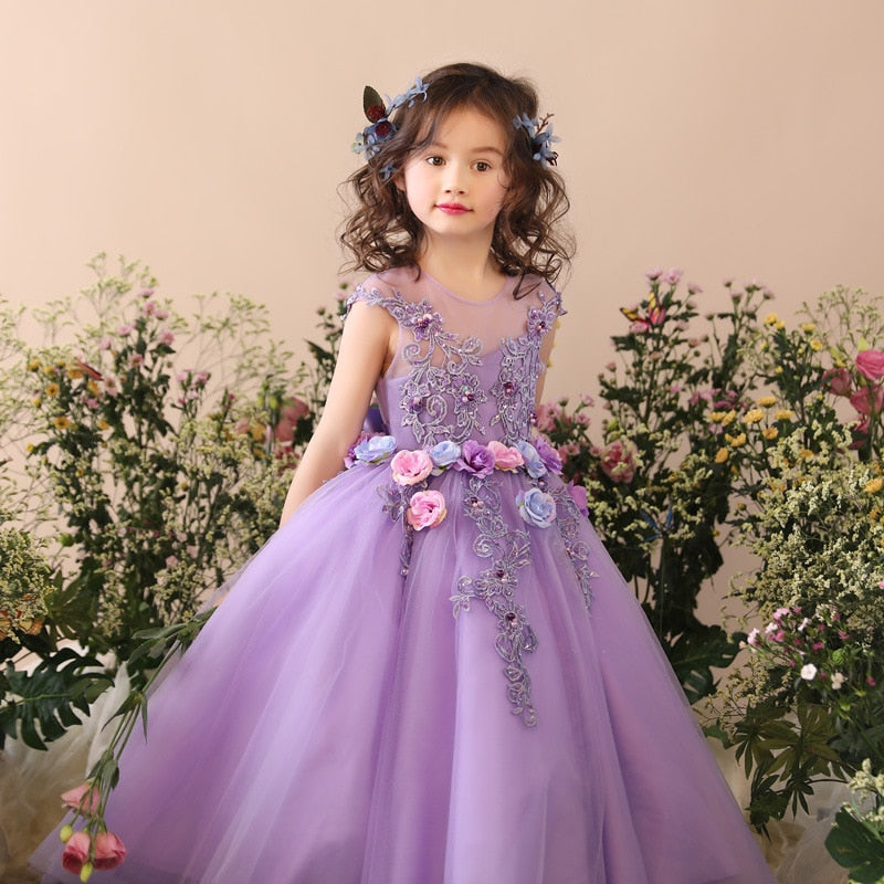 Elegant Dress for Wedding Flower Girl Dress