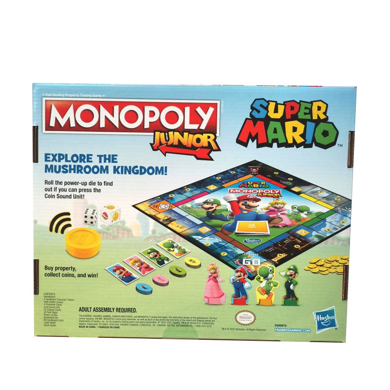 Monopoly Super Mario Strategy Game English Version Party Board Game