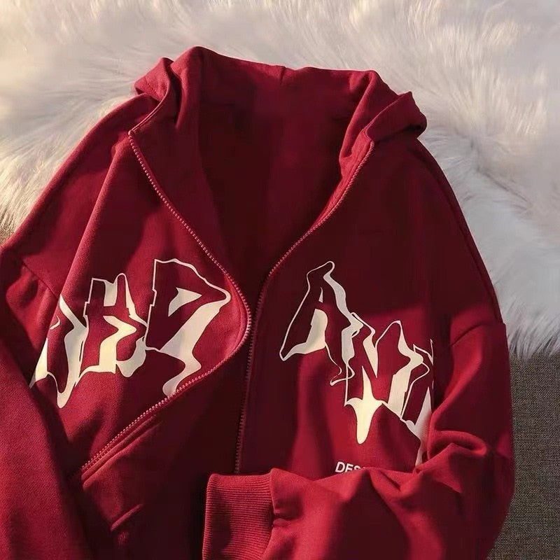 Y2k Vintage Hoodie Sweatshirt