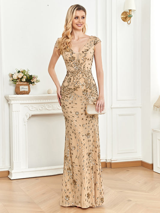 Sequin Evening Party Dress for Women