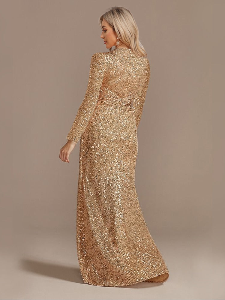 Sequin Evening Party Dress for Women