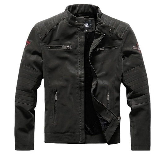 Winter Leather Jacket for Men