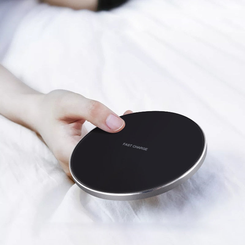 Ultra-thin Metal Pad 10w Wireless Fast Charger