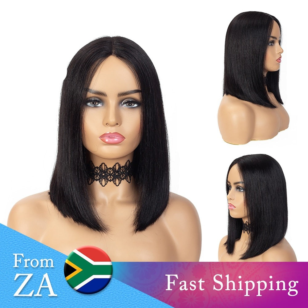 Straight Brazilian Human Hair Wig