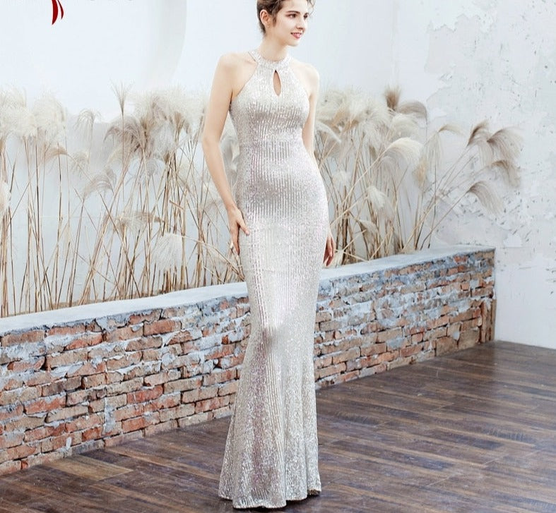 Sequin Evening Party Dress for Women