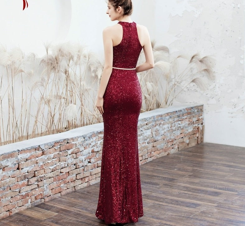 Sequin Evening Party Dress for Women