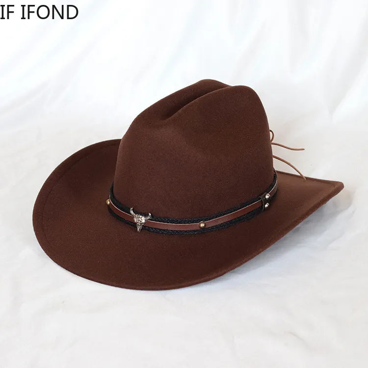 New Vintage Western Cowboy Hat