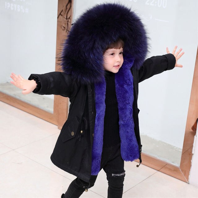 Quality Winter Plus Velvet Thicken Jacket Coat for Kids