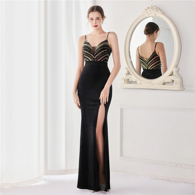 Sequin Evening Party Dress for Women