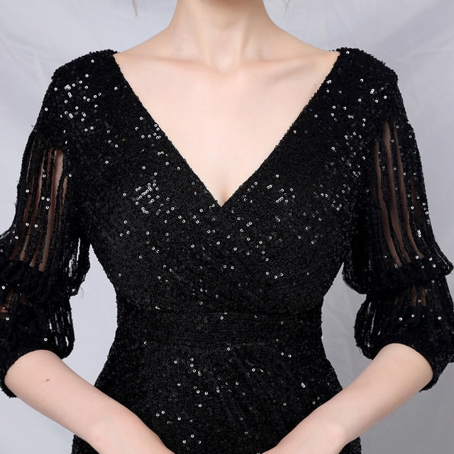 Sequin Evening Party Dress for Women