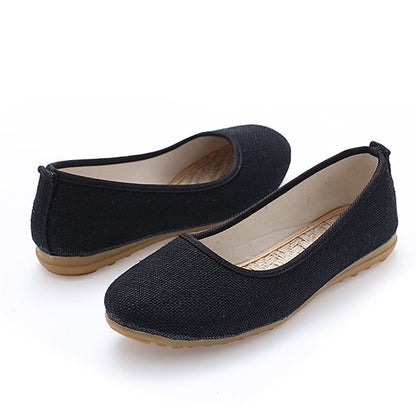 Casual Cotton Slip-on Shoes For Women