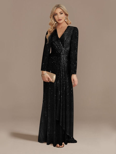 Sequin Evening Party Dress for Women