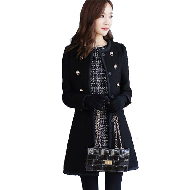 Above the Knee Length Jacket Coat