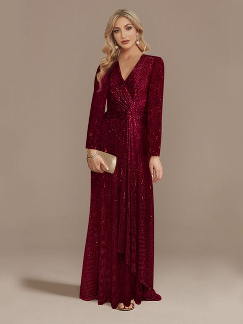 Sequin Evening Party Dress for Women