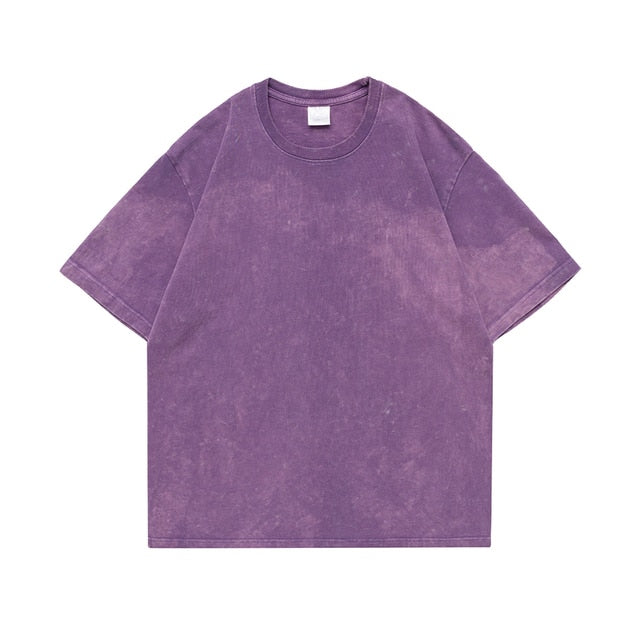 Washed T-Shirt Vintage Top