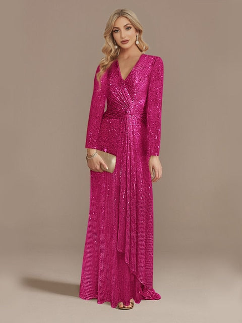 Sequin Evening Party Dress for Women